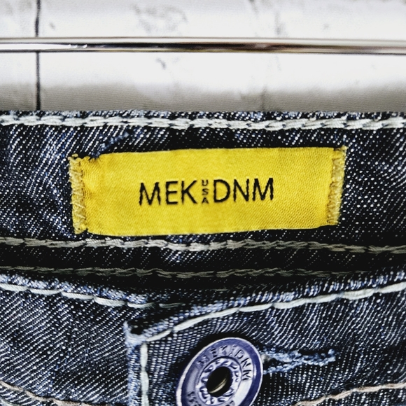MEK | Mulholland straight leg embellished pocket jeans - Picture 6 of 12